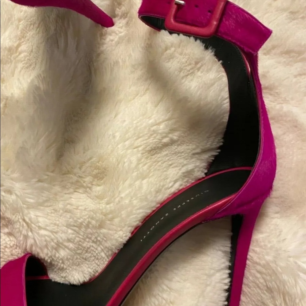 Giuseppe Zanotti Nereidi Hot Pink 105 Sandals 38.5 - Picture 10 of 11